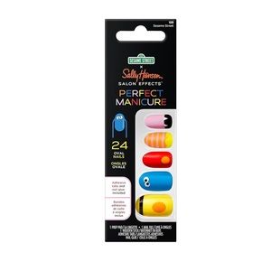New in box Sally Hansen x Sesame Street perfect manicure salon effects nails